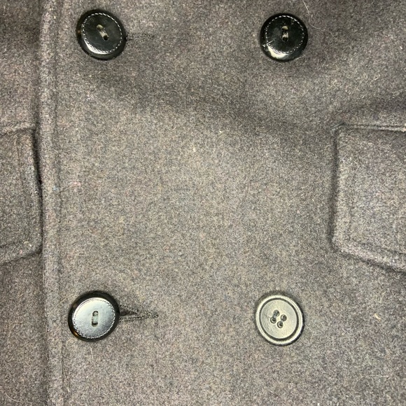 Vintage Sears black coat with faux fur collar - Picture 7 of 8